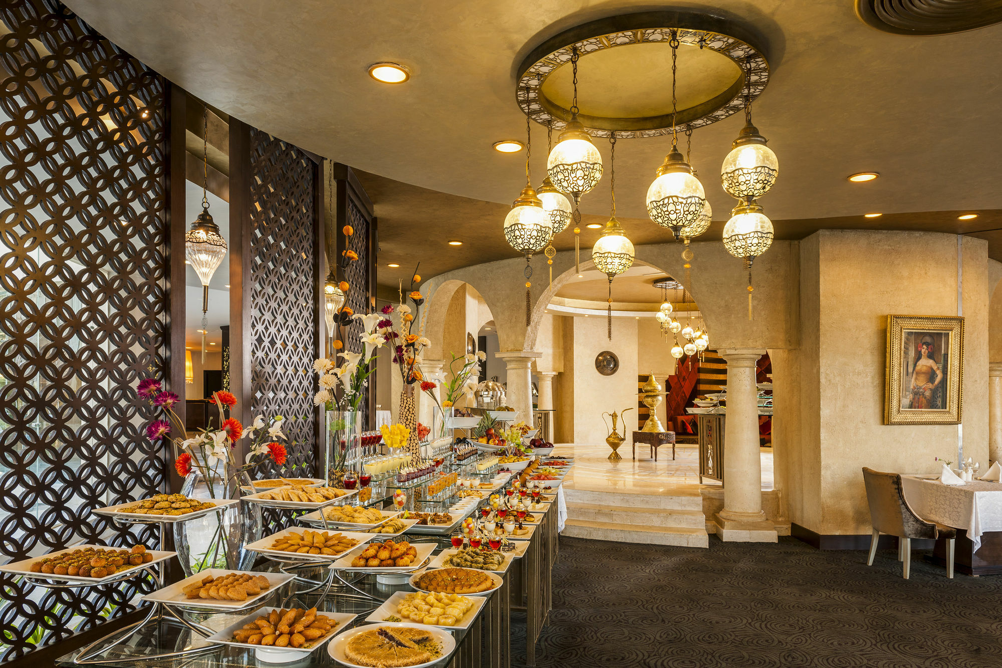 Rixos Alamein - Full Board Plus Ελ Αλαμέιν Εξωτερικό φωτογραφία The buffet at the hotel